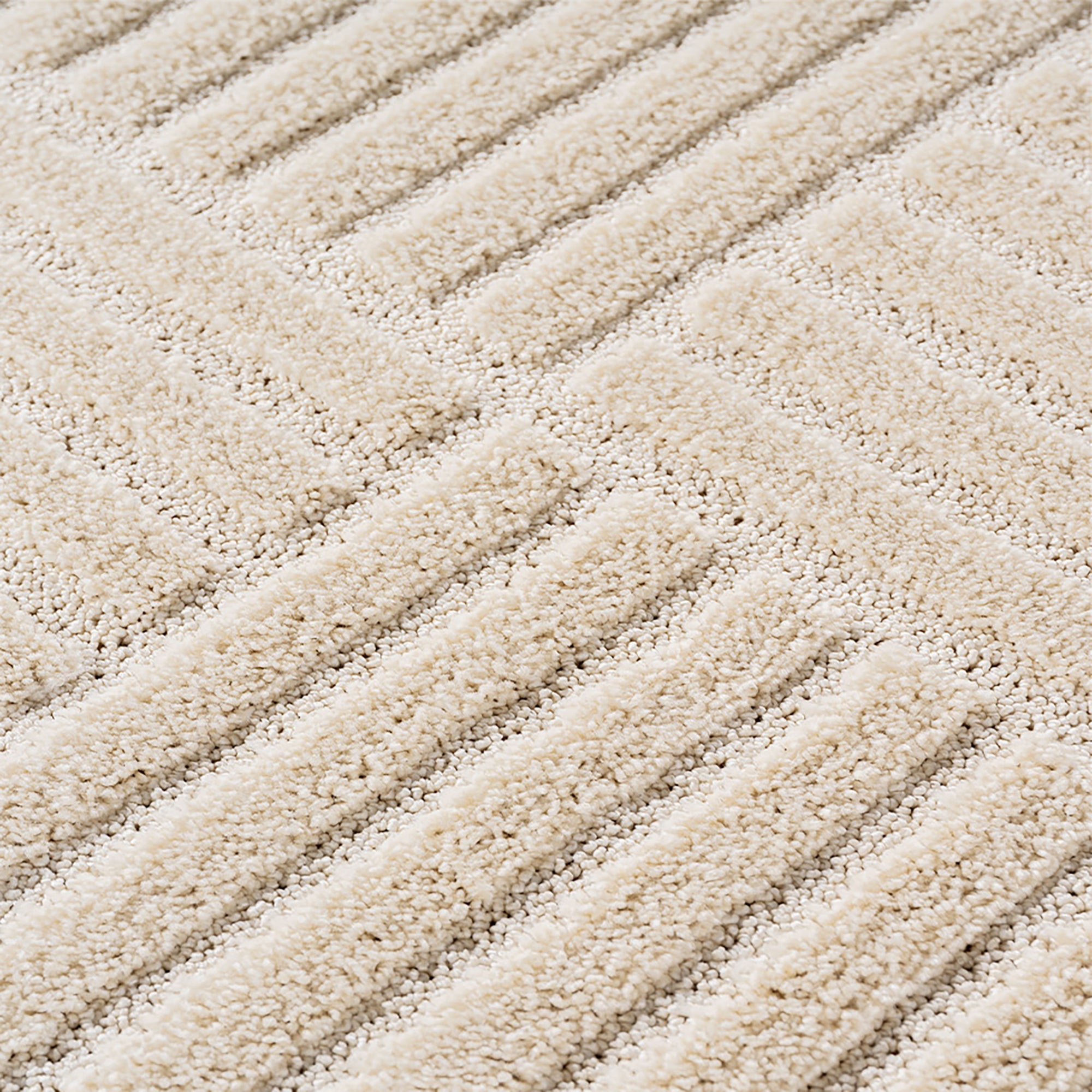TURIN - tapis moderne design graphique en relief : TUR1123CRE TURIN