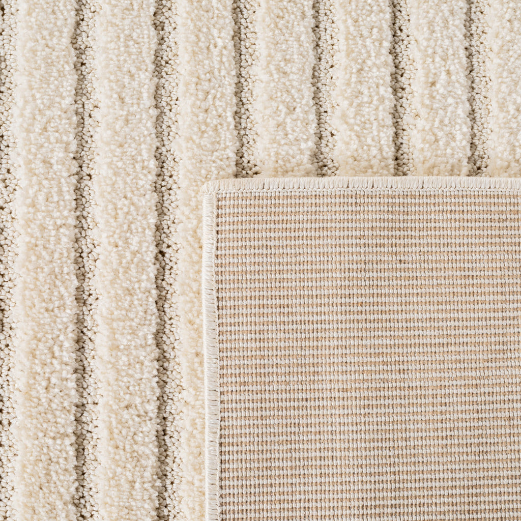 TURIN - tapis moderne design graphique en relief : TUR1123CRE TURIN