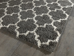 Tapis berbère crème et noir Nazar rugs
