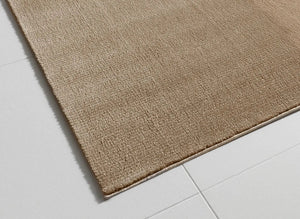 Tapis uni beige Nazar rugs