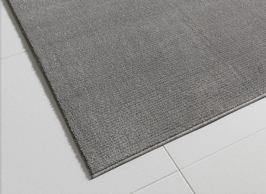 Tapis uni gris Nazar rugs