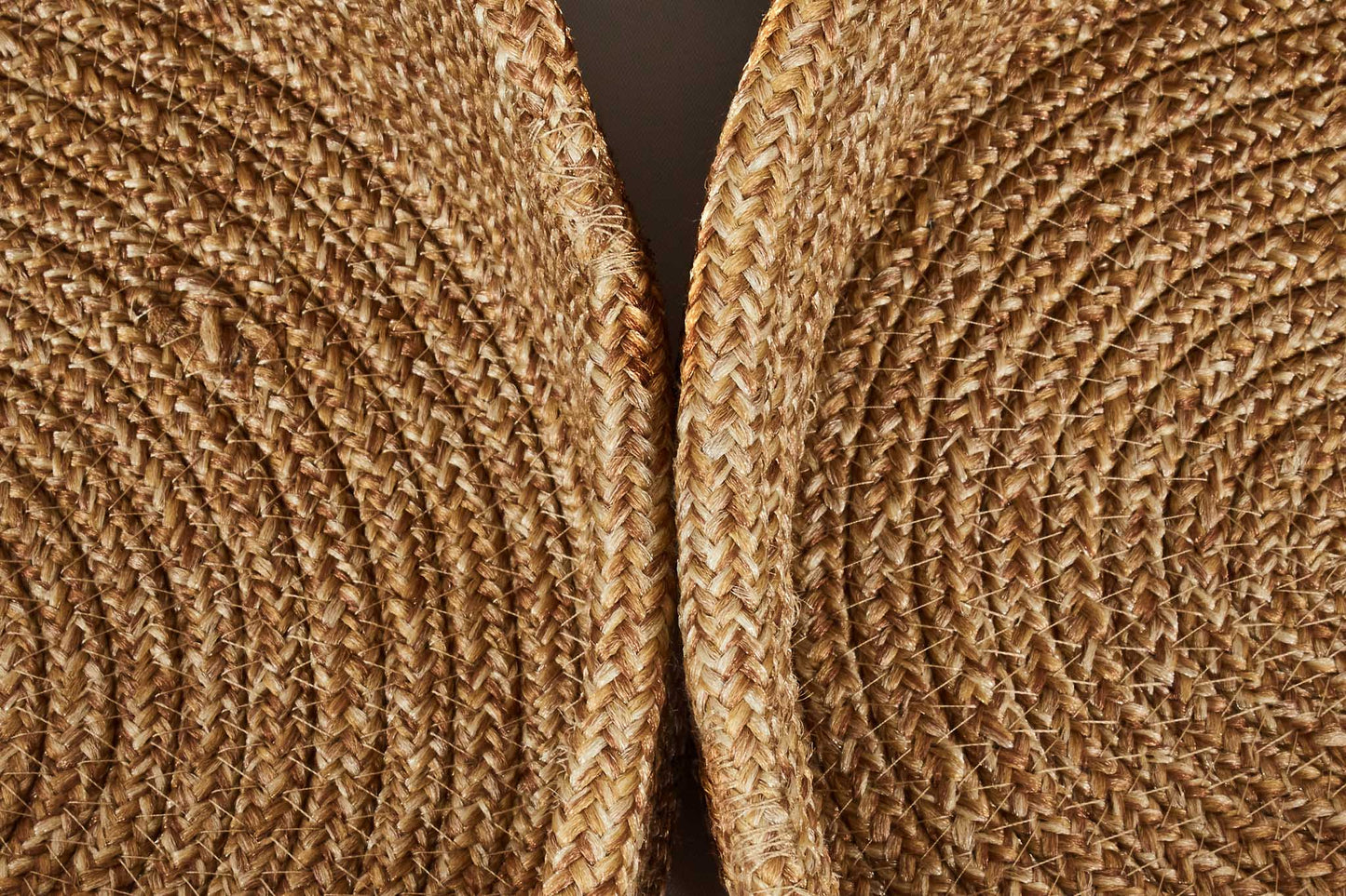 Paniers de rangement aspect jute fait main beige : CAL4302BEI - Nazar rugs