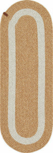 Chemin de table aspect jute gris : ISL4602GRI - Nazar rugs