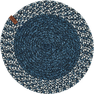 Set de table aspect jute bleu : ISL4609BLE - Nazar rugs