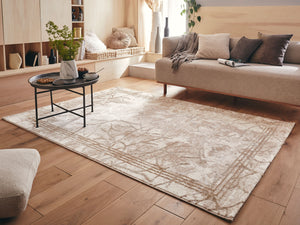 Tapis motif marbre : IST522BEI - Nazar rugs