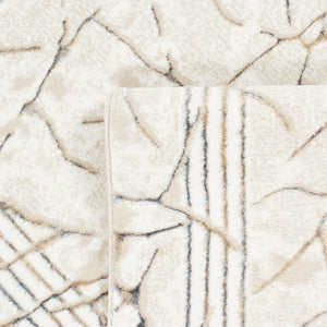 Tapis motif marbre : IST522BEI - Nazar rugs