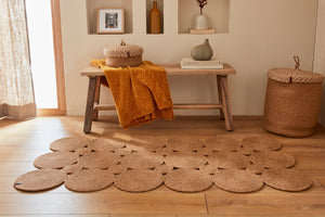 Tapis rectangulaire effet jute : LIM4502BEI