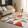 Tapis géométrique multicolore : MEM564MUL - Nazar rugs