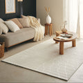 Tapis Géométrique Crème : MEM566CRE - Nazar rugs