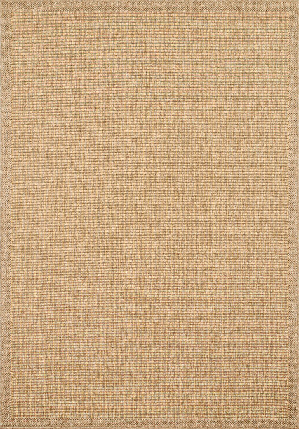 Tapis de salon d'intérieur et d'extérieur - aspect  jute jaune : NAT8877JAU - Nazar rugs