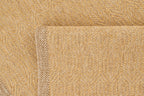Tapis de salon d'intérieur et d'extérieur - aspect  jute jaune : NAT8877JAU - Nazar rugs