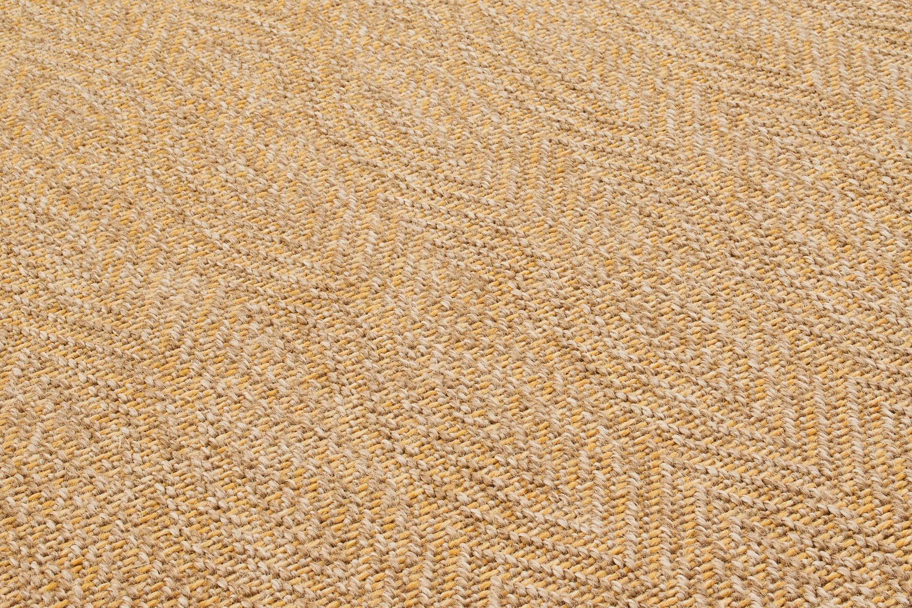 Tapis de salon d'intérieur et d'extérieur - aspect  jute jaune : NAT8877JAU - Nazar rugs