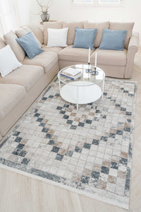Tapis à poils courts style vintage Nazar rugs