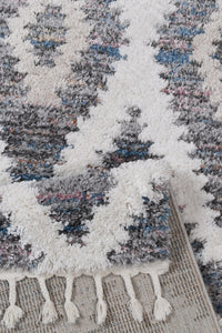 Tapis à poils longs avec franges Nazar rugs