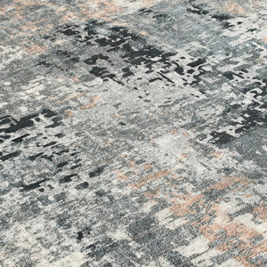 Tapis abstrait à poils courts Nazar rugs