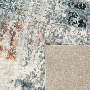 Tapis abstrait à poils courts Nazar rugs