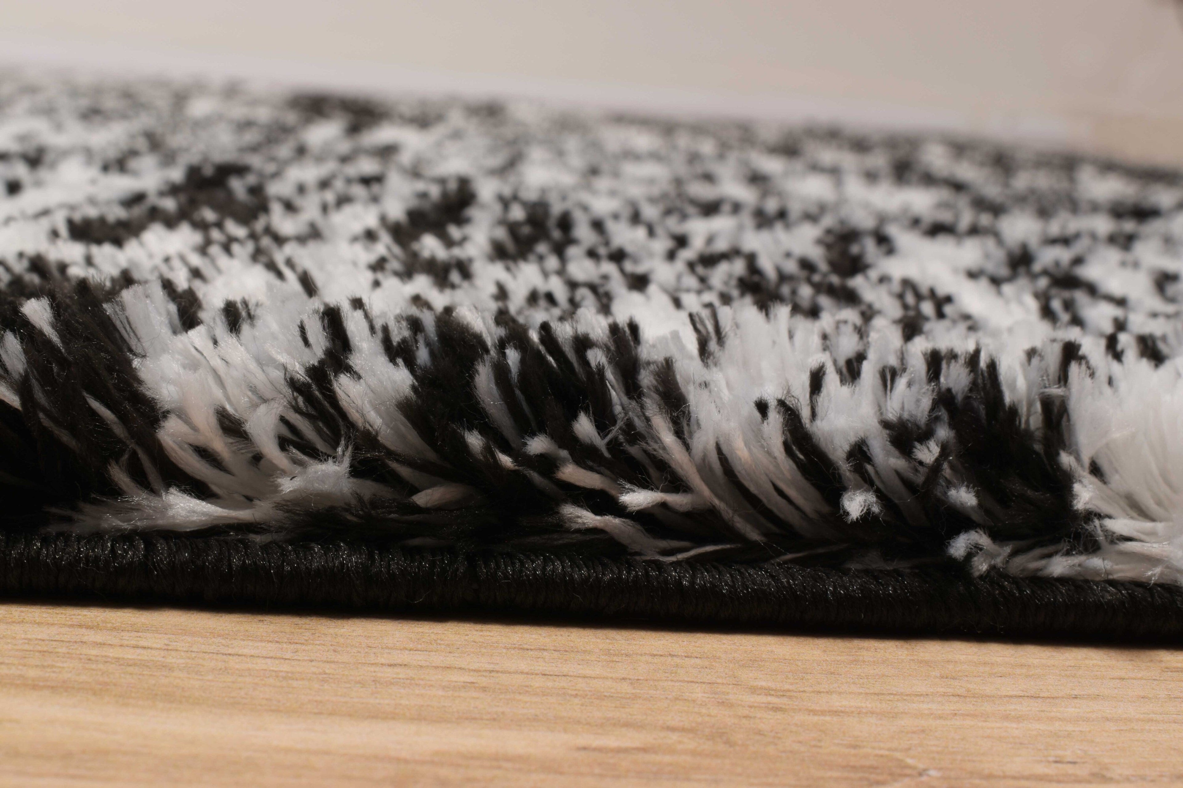 Tapis abstrait, style moderne noir Nazar rugs