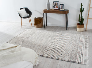 Tapis aspect laineux multicolore Nazar rugs
