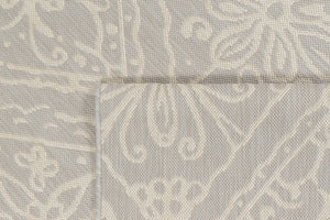 Tapis avec ornement floral gris Nazar rugs