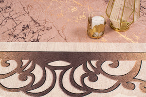 Tapis baroque motif marbre Nazar rugs