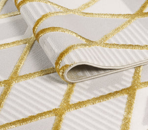 Tapis beige et doré Nazar rugs