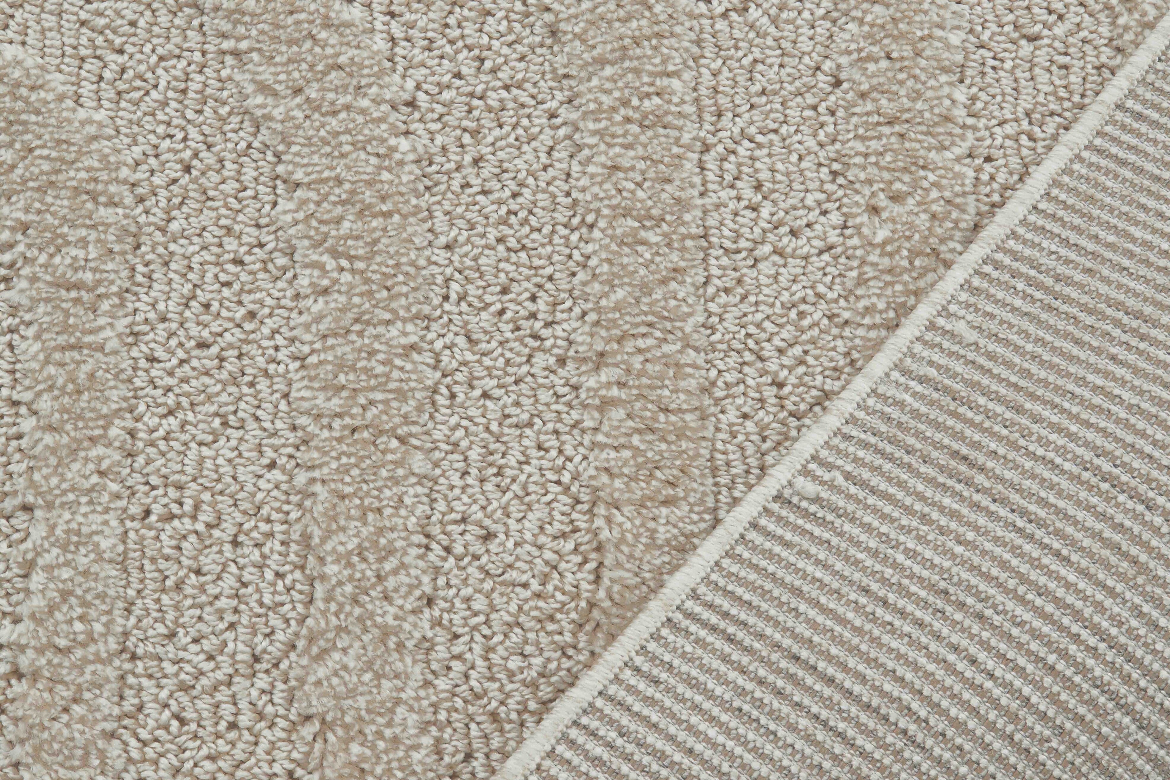 Tapis beige motif arc Nazar rugs