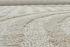 Tapis beige motif arc Nazar rugs