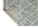 Tapis berbère en laine bleu turquoise Nazar rugs