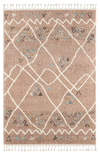 Tapis berbère en laine rose Nazar rugs