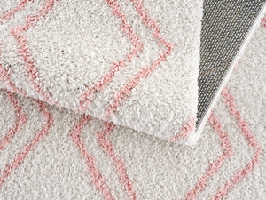 Tapis berbère losange rose Nazar rugs