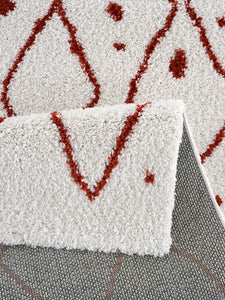 Tapis berbère losanges rouge Nazar rugs