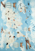 Tapis carte du monde Nazar rugs