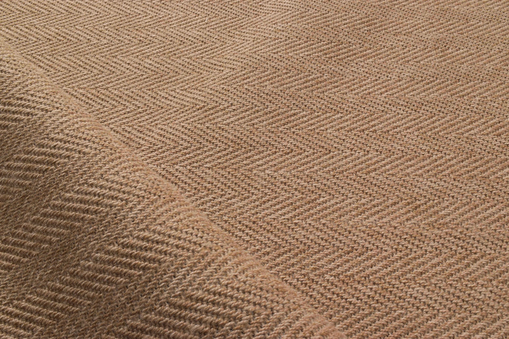 Tapis chevron effet jute naturel Nazar rugs