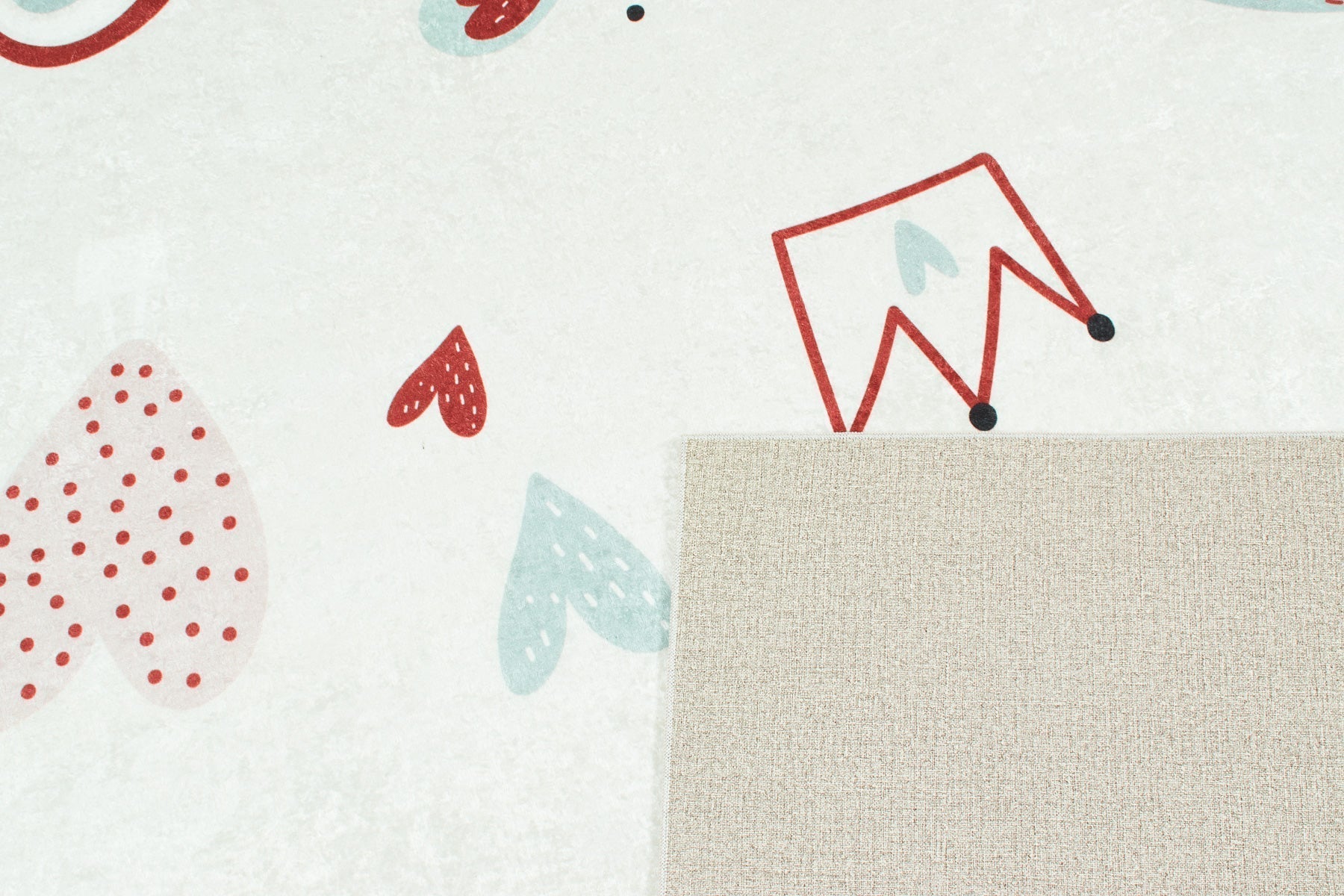 Tapis coeur rose Nazar rugs