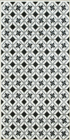 Tapis cuisine carreaux de ciment Nazar rugs