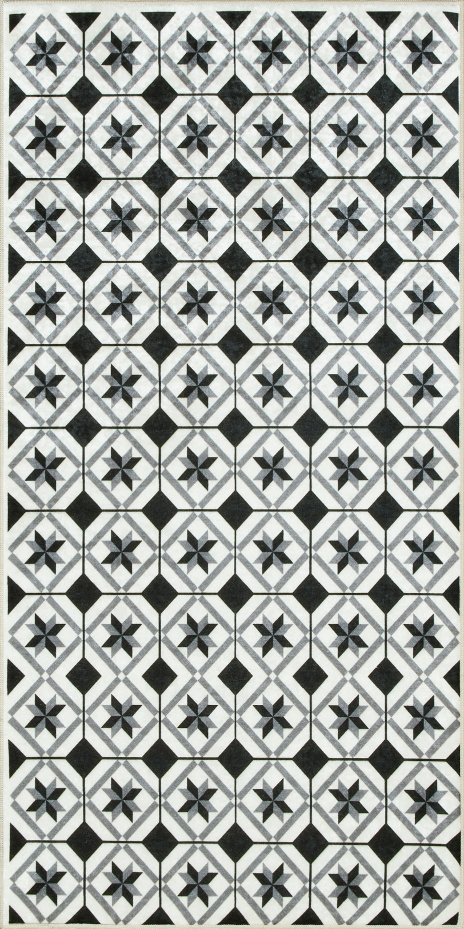Tapis cuisine carreaux de ciment Nazar rugs