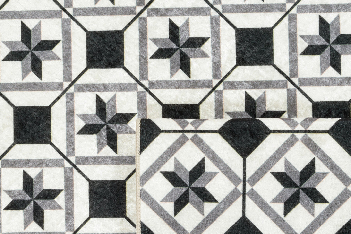 Tapis cuisine carreaux de ciment Nazar rugs