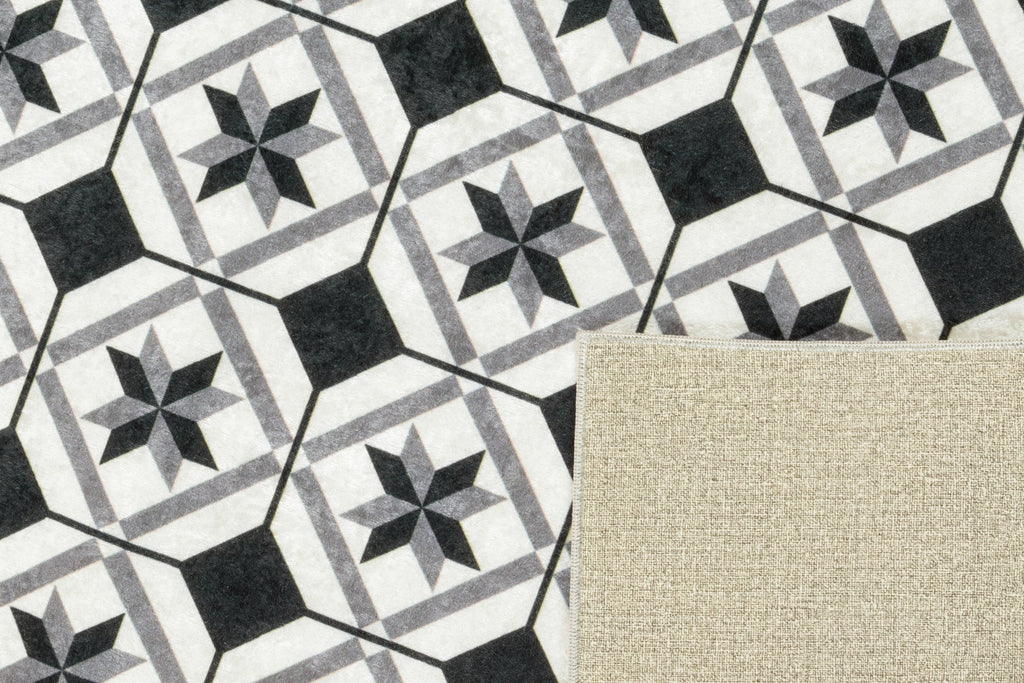 Tapis cuisine carreaux de ciment Nazar rugs