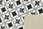 Tapis cuisine carreaux de ciment Nazar rugs