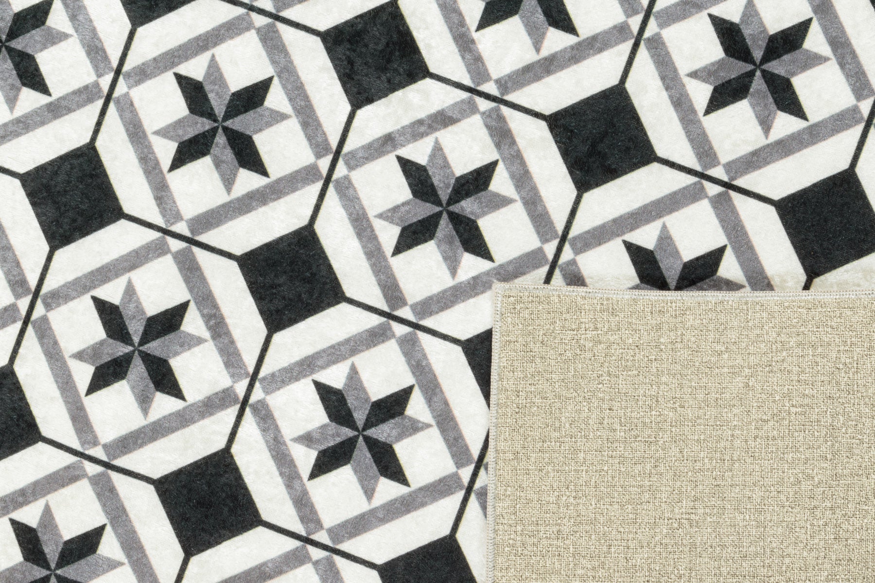 Tapis cuisine carreaux de ciment Nazar rugs