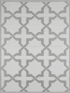 Tapis d'extérieur gris Nazar rugs