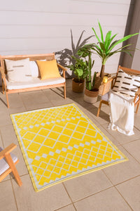 HDG Tapis d'extérieur décoratif, 6 pi x 9 pi, modèles variés