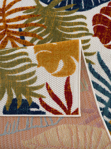 Tapis d'extérieur motif feuille Nazar rugs