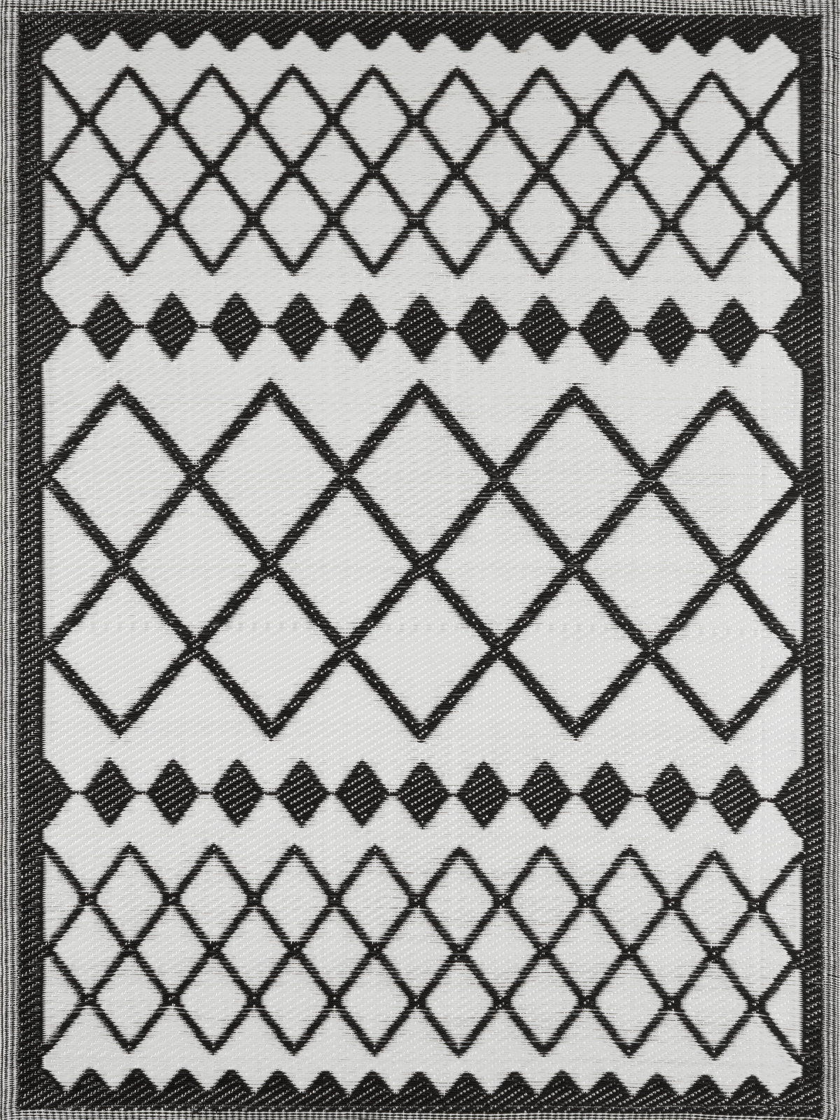 Tapis d'extérieur motifs graphiques Nazar rugs