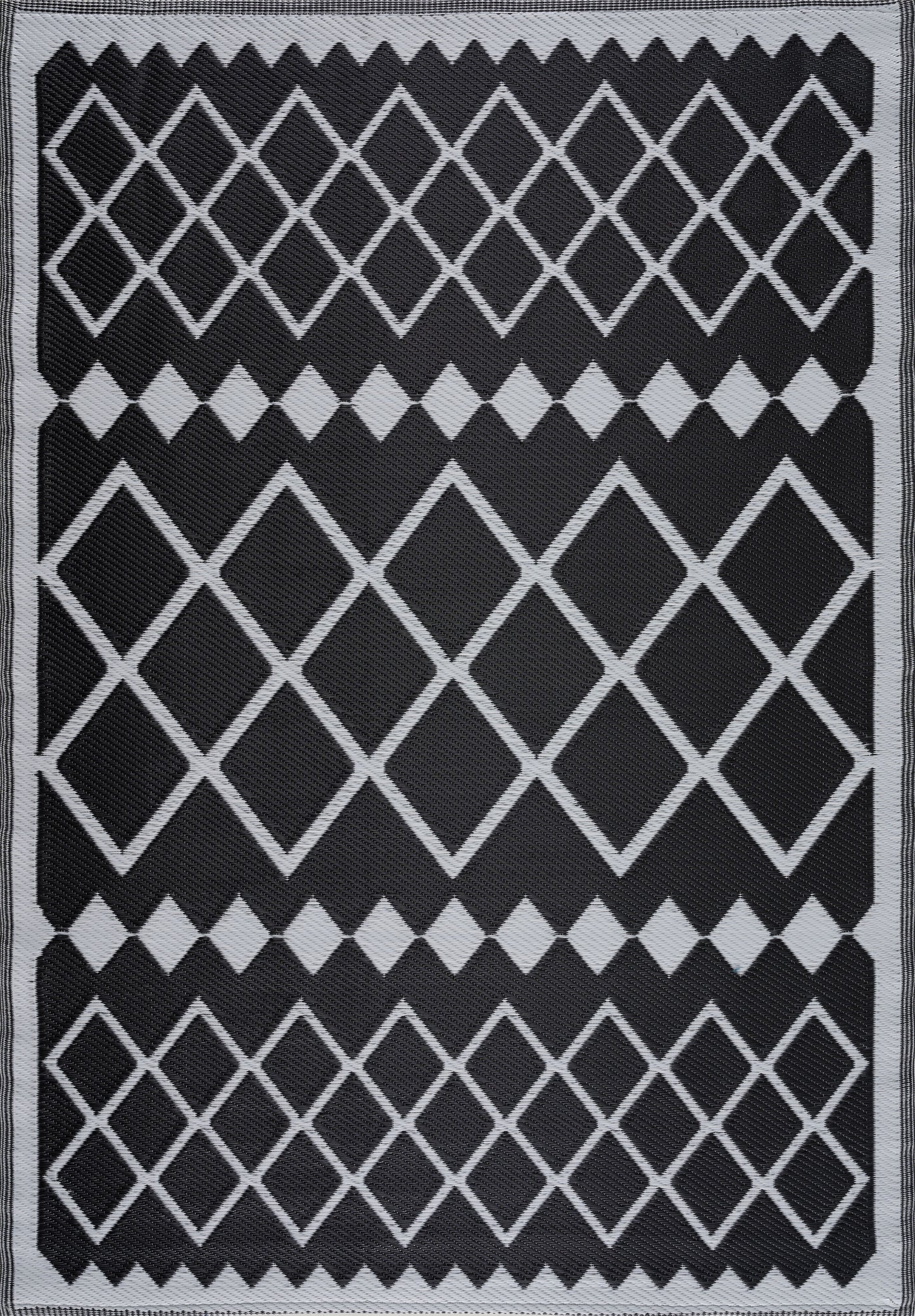 Tapis d'extérieur motifs graphiques Nazar rugs