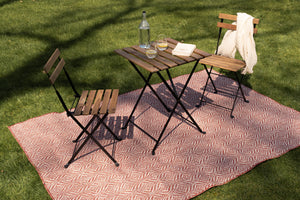 Tapis d'extérieur rouge Nazar rugs