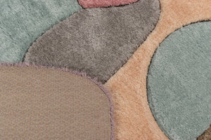 Tapis d'intérieur découpé design géométrique Nazar rugs