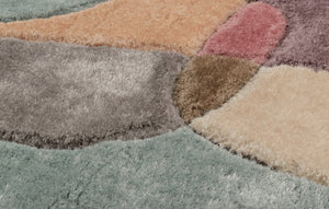 Tapis d'intérieur découpé design géométrique Nazar rugs