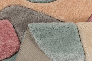 Tapis d'intérieur découpé design géométrique Nazar rugs