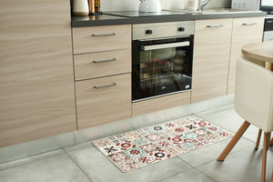 Tapis de cuisine carreaux de ciment Nazar rugs